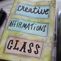 Creative affirmations class